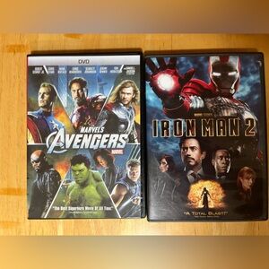 Marvel DVDs 2 Movies